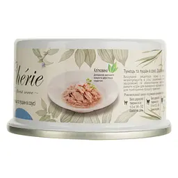 Вологий корм для котів Cherie Hairball Control Tuna Topping Snapper in Gravi контроль утворення грудочок шерсті зі шматочками тунця та луціана в соусі, 80 г - мініатюра 2