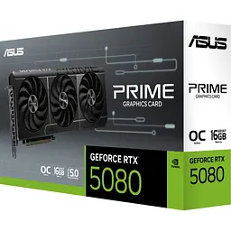 Відеокарта ASUS GeForce RTX5080 16GB PRIME OC (PRIME-RTX5080-O16G) - мініатюра 12