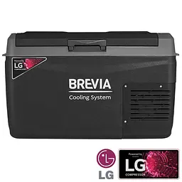 Холодильник автомобільний Brevia 29л (компресор LG) 24275
