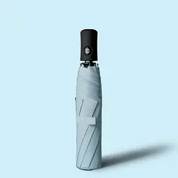 Парасолька автомат від дощу блакитна 95см (1008819-LightBlue) - мініатюра 5
