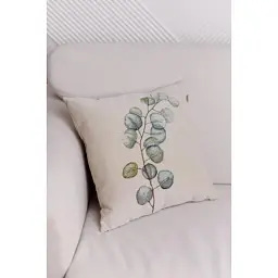 Подушка Прованс гобеленова декоративна Herbal Евкаліпт 45х45 см (035496) - мініатюра 2