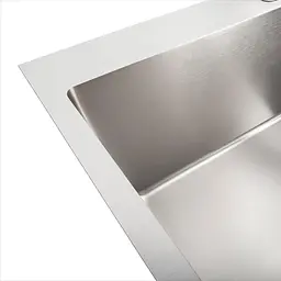 Кухонна мийка Platinum Handmade HSB з нержавіючої сталі 3 мм прямокутна 70x50x23 см (SP000037022) - мініатюра 5