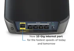 NETGEAR Система WiFi-Mesh Orbi RBK862SB AX6000, 2мод, чорний - мініатюра 2