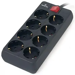 Мережевий фільтр живлення REAL-EL REAL-EL RS-8 PROTECT, 1.8m, black (EL122300021) - миниатюра 3