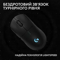 Комп'ютерна мишка Logitech G Pro 2 Lightspeed Wireless Black (910-007295) - мініатюра 5