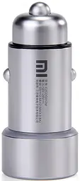 Автомобільний зарядний пристрій Xiaomi Car Charger Silver GDS4042CN, GDS4048GL