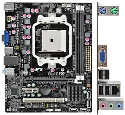 Материнська плата Elitegroup A55F-M3 Socket FM1 (A55F-M3) Б/В