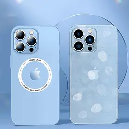 Ультратонкий чохол CasePro Ultra Thin MagSafe із захистом камери Transparent для iPhone 14 Plus - мініатюра 4