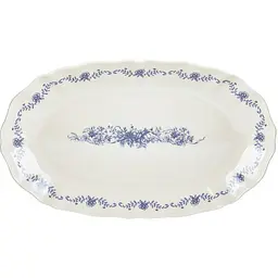 Овальне блюдо Lefard Blue Garden порцеляна 25 см (359-511)