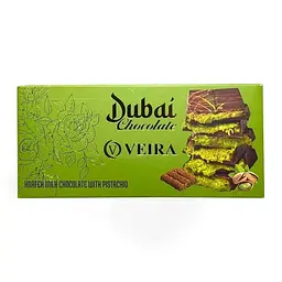 Шоколад Дубайський Veira Dubai Chocolate Молочний 200 г