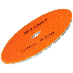 Круг алмазний Alloid Building Tools Combs шліфувальний на липучці 100 мм зерно 200 (DD-63380) - мініатюра 3