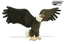 М'яка іграшка Hansa Американський орел довжина 70 см (3834) - мініатюра 2