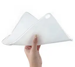 Силіконовий чохол бампер Primolux Silicone для планшета Lenovo Tab K10 TB-X6C6 10.3" Clear - мініатюра 3