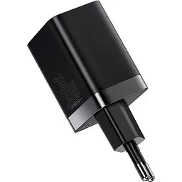 Зарядний пристрій Baseus Super Si Pro Quick Charger C+U 30W EU black (CCSUPP-E01)