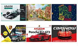 Альбом для малювання 1 Вересня А4, 28 аркушів, 100 г/м², на скобі з перфорацією - мініатюра 2