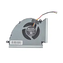 Вентилятор для MSI GP76 GE76 WE76 MS-17K2 MS-17K3 MS-17K4, (12V CPU 4pin fan, PABD1A010SHR-N451, Аналог)