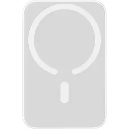 Портативний акумулятор Baseus Magnetic Mini Air Wireless 20W 6000mAh white (P10059002223-00) - мініатюра 2