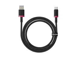 Кабель USB Type-C BASEUS USB-Type-C 60W 2m (P10377802U01-03) червоно-чорний - мініатюра 4