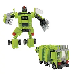 Конструктор Cubix Traxfigure 2-в-1, зелений (39727/1) - мініатюра 2