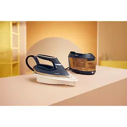 Праска-парогенератор Philips PerfectCare 6000 Series 2400 Вт синьо-золотий (PSG6066/20) - мініатюра 17