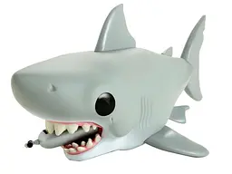 Фігурка Funko Pop Фанко Поп Щелепи Акула людожер Jaws w/ Diving tank Велика біла Акула 15см Movies J G759 - мініатюра 5