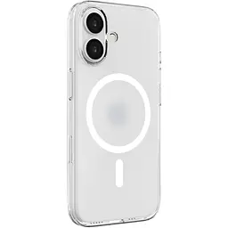 Чохол iLera GlassCase + Camera Button with MagSafe для Apple iPhone 17 Frosted (ILGlCFrCb17) [150405]