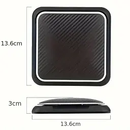 Автотримач для телефону No Brand Карбон 3.5-7" Чорний (id_2081) - мініатюра 3