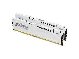 Модуль пам'яті Kingston FURY 32 GB (2x16GB) DDR5 6800 MHz Beast EXPO White (KF568C34BWEK2-32) - мініатюра 2