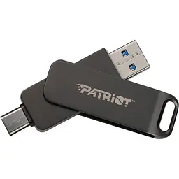 USB флеш накопичувач Patriot 1TB Rage R550 Matte Black USB 3.2/Type-C (PE1TR550DSAD) - мініатюра 2