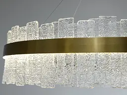 Люстра стельова LED Diasha 817/800BR 190W, 10450 лм, бронзова, класичний стиль для вітальні - мініатюра 5