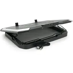 Підставка для ноутбука Ice Coorel K10 10-17" RGB Black (YT35671) - мініатюра 4