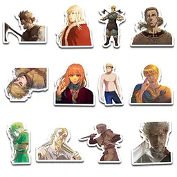 Стікерпак GeekLand Vinland Saga 45 штук (SP VS 01) - мініатюра 2