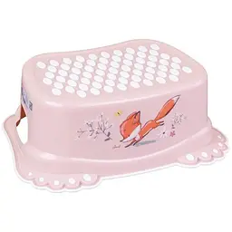 Сходинки антиковзкі у ванну дитячі Tega Baby Forest Fairytale light pink