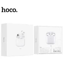 Навушники Hoco EW03 Original series true wireless TWS бездротові білі - мініатюра 2