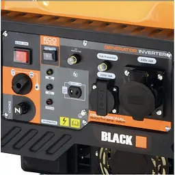 Інверторний бензиновий генератор Black 230V 8HP 230V 5500W (13611) [157876] - мініатюра 8
