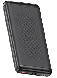 Зовнішній акумулятор XO PB308 10000 mAh PD20W + QC 3.0 22.5W чорний