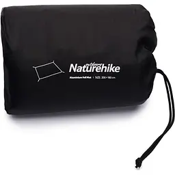 Килимок кемпінговий багатофункціональний PE Naturehike NH20FCD03, алюмінієва плівка, Розмір L - мініатюра 3