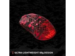 Миша SteelSeries Aerox 3 Wireless Faze Clan Edition Red Black (62609) - мініатюра 7