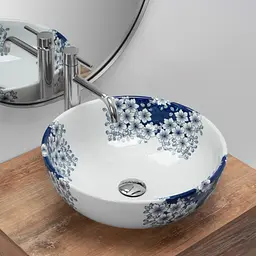 Умивальник Rea Fiori накладний білий REA-U6520, Білий - мініатюра 2