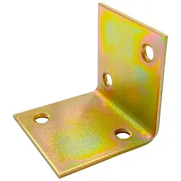 Кутник меблевий широкий TNX 40 x 40 x 40 x 2мм (в упаковці 5шт)