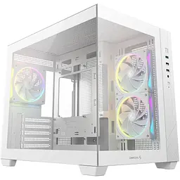 Корпус DeepCool CG330 3F White без БЖ (R-CG330-WHNGM3-G)