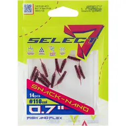 Силікон Select Snack Nano 0.7" 110 (14 шт/уп) - мініатюра 2