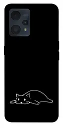 TPU чохол Demsky Lazy cat для Realme 9 4G / 9 Pro+
