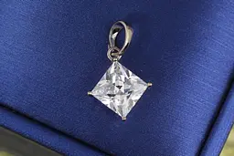 Кулон Xuping Jewelry ромбак 1.1 см сріблястий