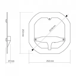 LED модуль для світильників 50W VIDEX VL-MLC-50C 3000-4000-6500K - мініатюра 11