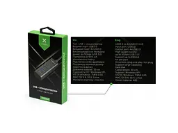 Мультипортовий адаптер Vinga USB3.0 to 4xUSB3.0 Hub (VHA3A4) - мініатюра 4