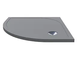 Душовий піддон Miraggio Madrid 800 mirastone gray 0000643 Сірий - мініатюра 2