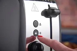Тостер Colours Plus 1600Вт, підігрів, розморожування, метал., сірий Russell Hobbs kuh0014905 - мініатюра 6