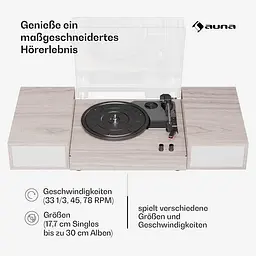 Програвач вінілу Auna TT-Play2x10W BT RCA-Out (10045082) - мініатюра 2