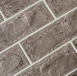 Самоклеюча декоративна 3D панель Loft Expert цегла контраст темно-сірий 680x2720x4 мм - мініатюра 3